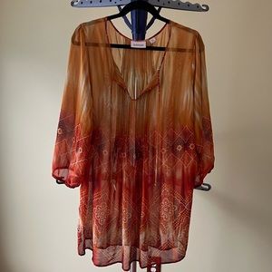 Avenue Sheer Tunic
